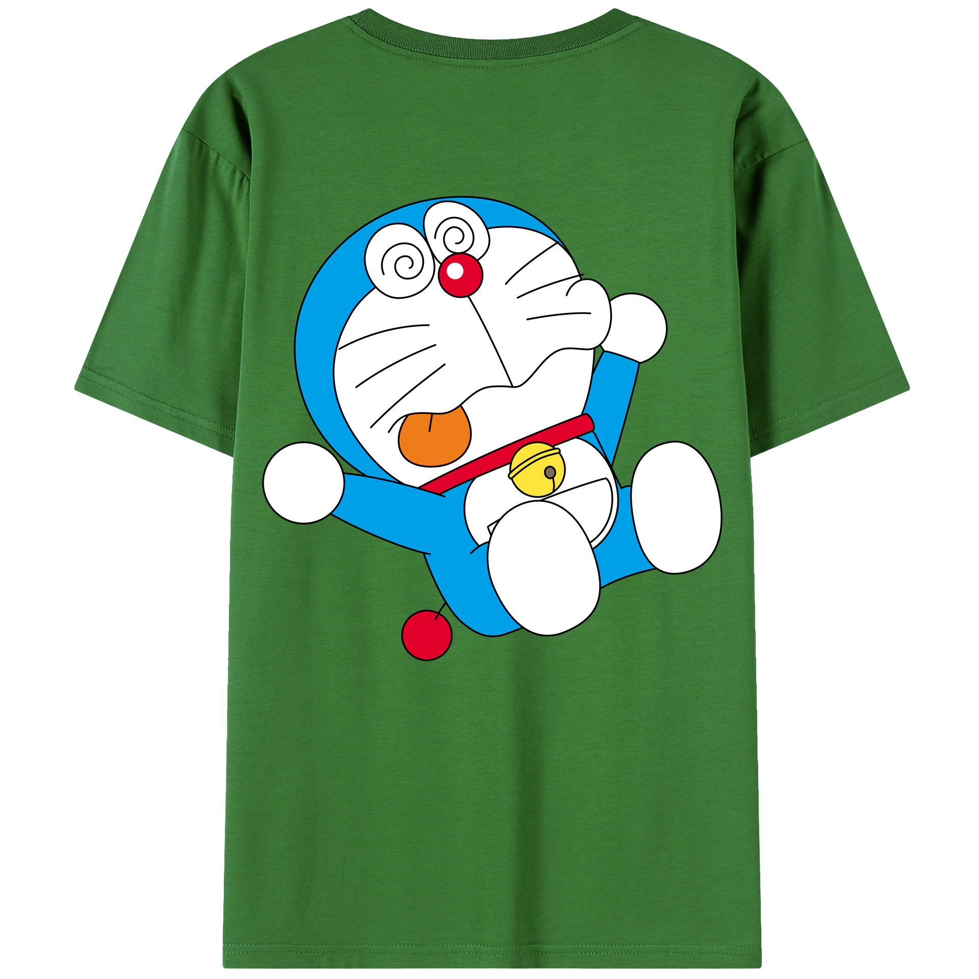 （画像用） ドラえもん Doraemon レディース半袖Tシャツ(バックプリント)